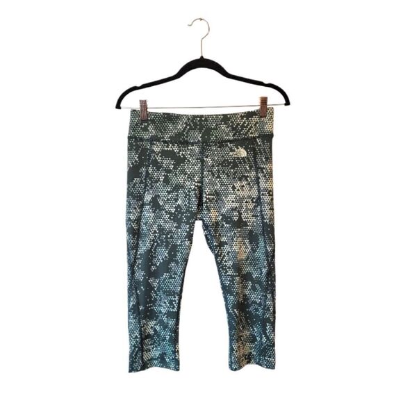 The North Face Olive Green Flash Dri Capri Leggings - Picture 1 of 6
